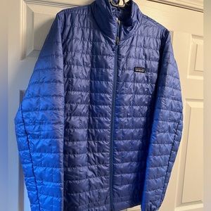 Patagonia NWT womens XXL nano puff jacket. Float Blue color